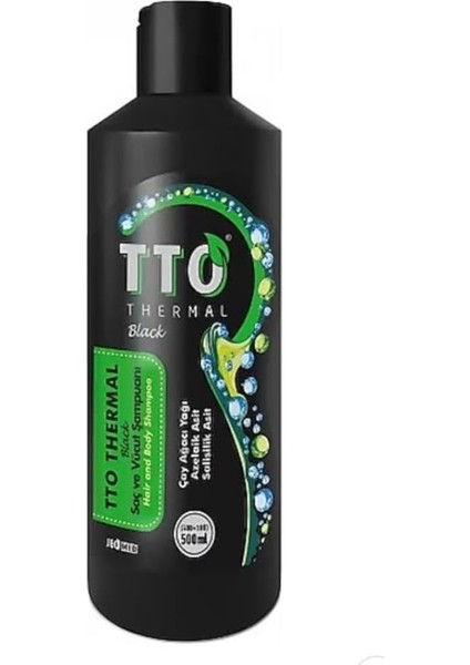 Black Saç ve Vücut Şampuanı 500 ml