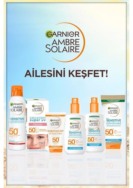 Ambre Solaire Makyaj Üstü Güneş Koruyucu Yüz Misti indirimleri