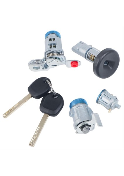 Chevrolet Silverado Gmc Sierra İçin Kilit Silindir Anahtarı Seti 13590041 84668679 Kapı Kolu/bagaj Kapağı Mandalı/ateşleme Anahtarı (Yurt Dışından)