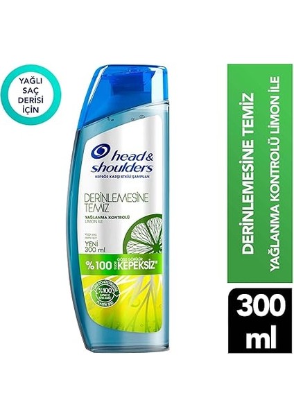 & Shoulders Derinlemesine Temizlik Şampuan Yağlanma Kontrolü Limon 300 ml fiyatları