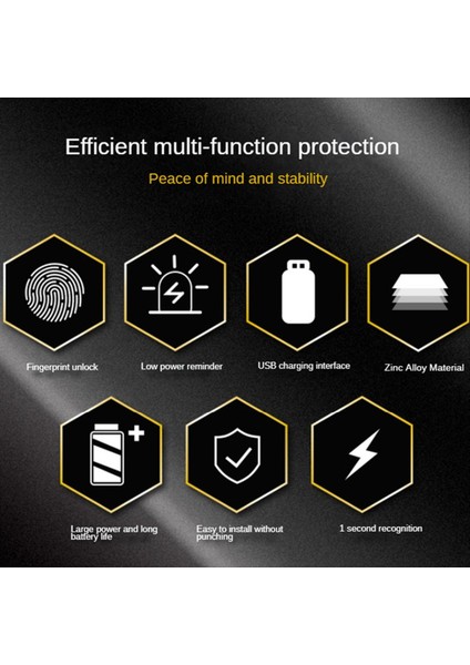 Çekmece Parmak Izi Kilidi Parola Posta Kutusu Kilit Biyom (Yurt Dışından) fırsatları