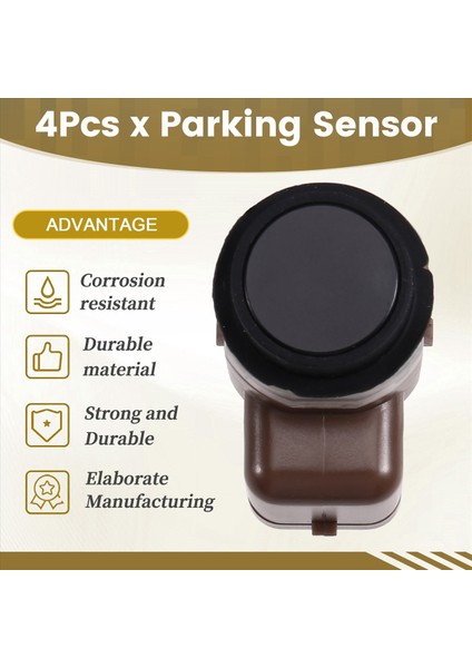 4pcs Parktronic Pdc Park Sensörü 66209231281 66209270495 (Yurt Dışından) fırsatları