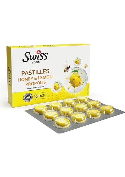 Bork Bal & Limon &propolis Aromalı Pastil