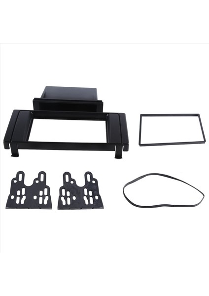 1 Dın Stereo Radyo Fasya Dash Panel çevesi İç Aksesuar (Yurt Dışından)