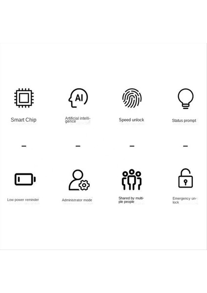 Biyometrik Parmak Izi Kilidi Siyah Anahtarsız Dolap Kilid (Yurt Dışından) fiyatları