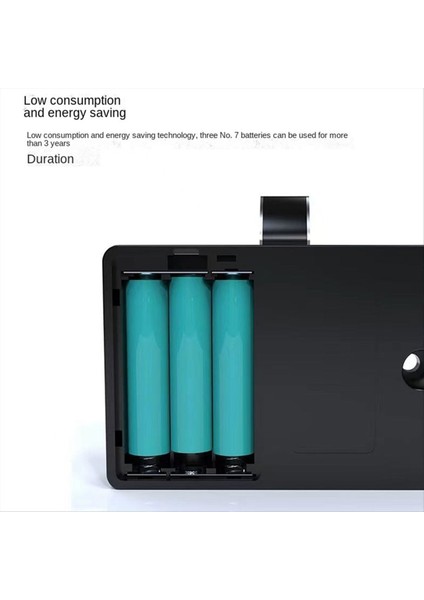 Biyometrik Parmak Izi Kilidi Siyah Anahtarsız Dolap Kilid (Yurt Dışından) indirimleri