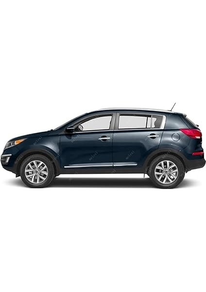 Kia Sportage 2011-2016 Arası Için Krom Yan Kapı Koruma Çıtası 4 Kapı 4 Parça modelleri