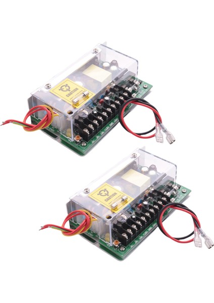 2x Dc 12V 5A Ups Fırastıon Kapısı Erişim Kontrolü Güç Kay (Yurt Dışından)