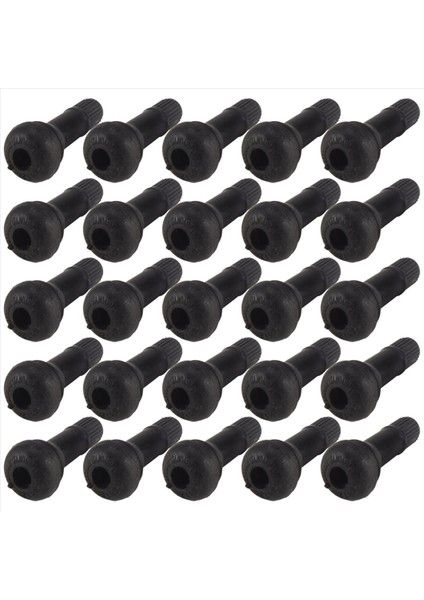 25PCS Tr 413 Kısa Kauçuk Araç Tubesess Vakum Snap-In Last (Yurt Dışından)