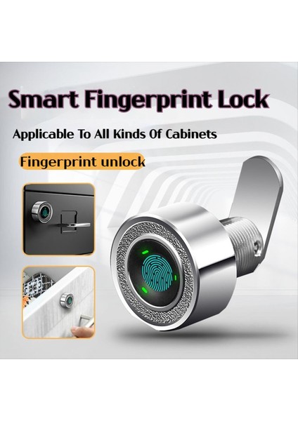 Akıllı Parmak Izi Çekme Kilidi - Dolaplar İçin Uygun Çift (Yurt Dışından) fiyatları