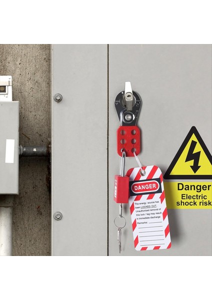 Lockout Tagout Kiti Elektrik Grubu Kilitleme Haspstags En (Yurt Dışından) fırsatları