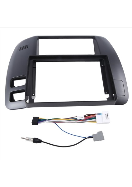 9inch Araba Radyo Fassias Gps Mp5 Stereo Nissan Devriyesi 1997-2005 2 Dın Kafa Birimi Panel Çizgi Çerçeve Trim Kiti (Rhd) (Yurt Dışından)