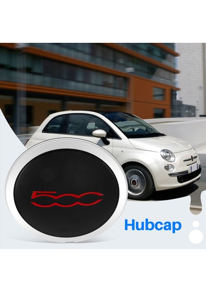 4pcs Fiat İçin 133MM Hubcap 500 Tekerlekler Merkez Hub Kapakları Seti 68078419AC 68078421AC Toz Kapağı 51884863 Kırmızı (Yurt Dışından) fırsatları