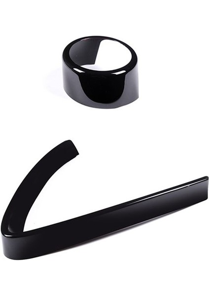 Araba Ön Tampon Hava ları V çeve Dekorasyon Trim (Yurt Dışından)