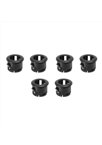 Araba Tampon Park Yardımcısı Sensör Tutucu Tutucu Braketi 89348-33010 Toyota 4runner Tacoma ES350 HS250H 6pcs Siyah (Yurt Dışından)