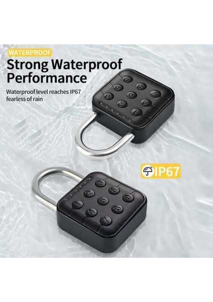 Tuya Bluetooth Akıllı Parmak Izi Kapısı Kilit Anahtarsız (Yurt Dışından) indirimleri