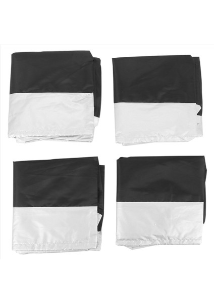 4pcs Lastik Kapak Kasası Araba Yedek Lastik Kapağı Depolama Torbaları Tote Polyester Lastik Arabalar İçin Tekerlek Koruma Kapakları 4 Mevsim (Yurt Dışından)