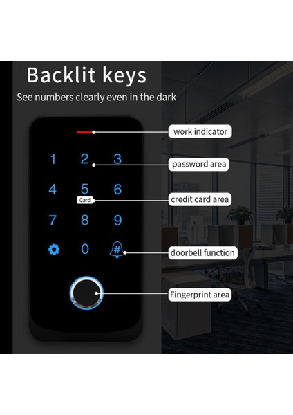 Tuya Uygulama Erişim Kontrolü Klavye Bluetooth Uzaktan Ku (Yurt Dışından) fırsatları