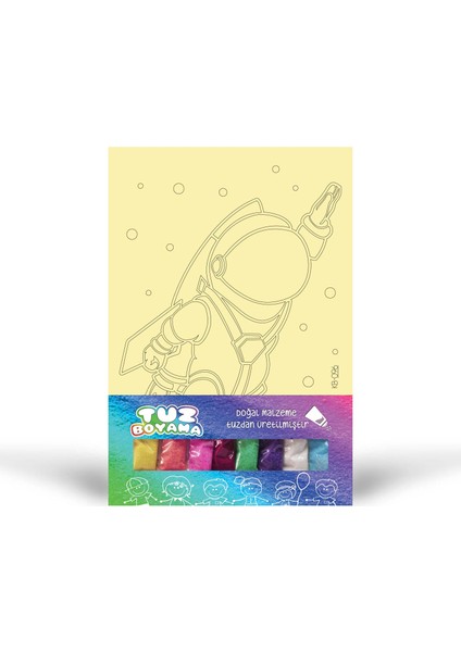 Astronot-1 Tuz Boyama KB-096