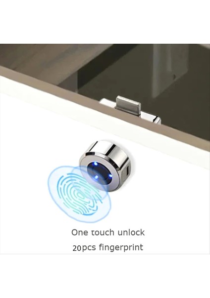 Akıllı Parmak Izi Çekmecesi Kilidi - Dolaplar İçin Uygun (Yurt Dışından) fırsatları