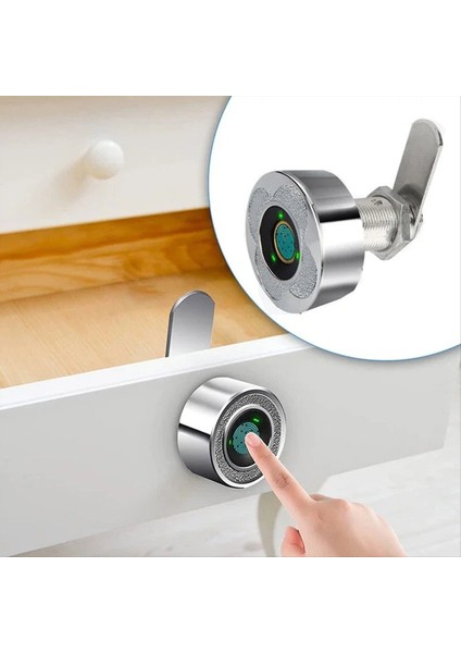 Akıllı Parmak Izi Çekmecesi Kilidi - Dolaplar İçin Uygun (Yurt Dışından) indirimleri