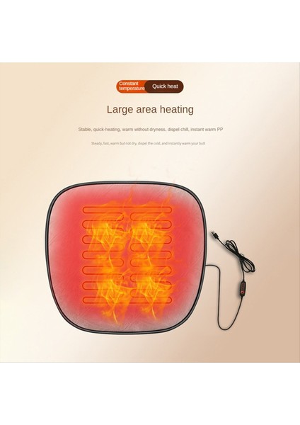 Isıtmalı Araba Koltuk Kapağı Isıtma Elektrikli Araba Kolt (Yurt Dışından) fırsatları