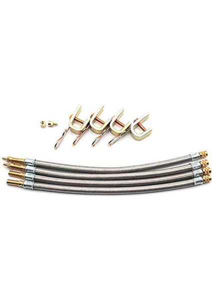 4pcs 12 Inç Esnek Valf Kötü Genişleticiler Paslanmaz Çelik Lastik Lastik Valfı Gövde Uzantı Adaptörleri Araba Kamyonu Fragmanı (Yurt Dışından) fiyatları