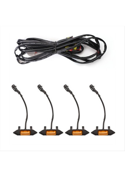 4pcs Toyota Rav4 2019 - 2022 Ön Uyarı Drl Gündüz Ç (Yurt Dışından)