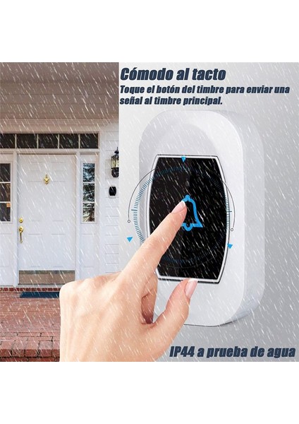 Kablosuz Kapı Zil Alıcı ve Düğme Verici + Oda Termometresi Sıcaklık Ekran Abd Fişi (Yurt Dışından) fırsatları