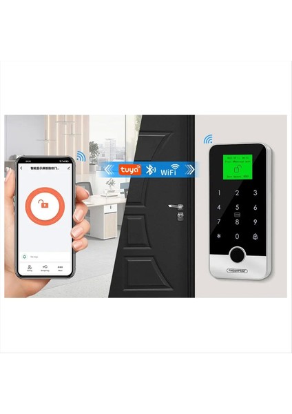Bluetooth Tuya App Akıllı Parmak Izi Rfıd Erişim Kontrol (Yurt Dışından) fiyatları