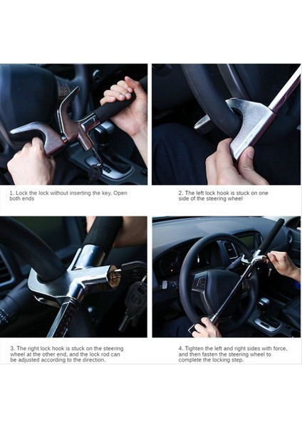 Araç Direksiyon Simidi Kilidi Tekerlek Kilidi Araç Hırsız (Yurt Dışından) indirimleri