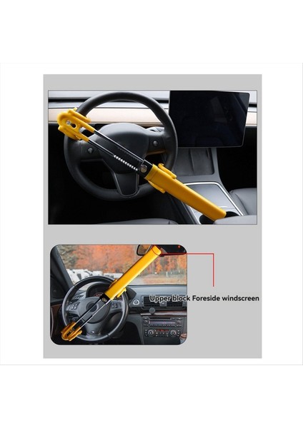 Direksiyon Simidi Kilidi Hırsızlık Önleyici Cihaz Tekerle (Yurt Dışından) indirimleri