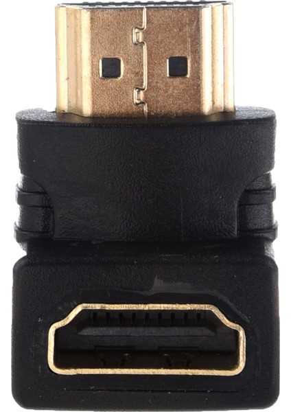HDMI Adaptörü 90 Derece Sağ Açılı- Tip (Alt) Siyah ve (Yurt Dışından) fırsatları