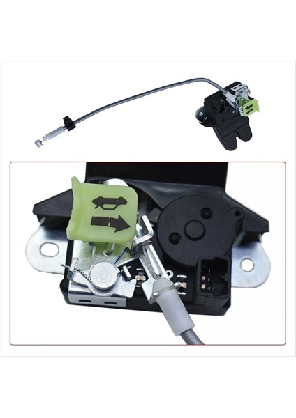 Kia Optima İçin 2016-2019 Ground-Lock Arka Bagaj Kilit Aktüatör Motor Aktüatör Mandal Sürümü 81230-D4000 81230D4000 (Yurt Dışından) modelleri
