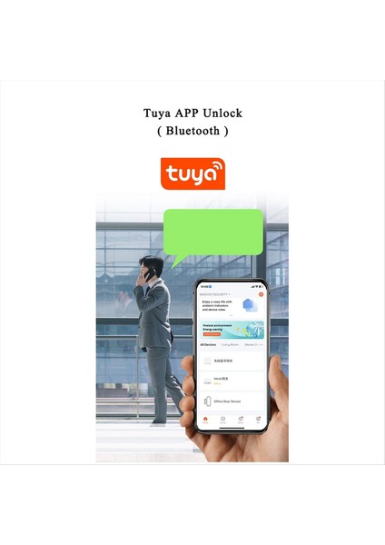 Tuya Smartlife App Uzaktan Kumanda Akıllı Parmak Dolabı Ç (Yurt Dışından)