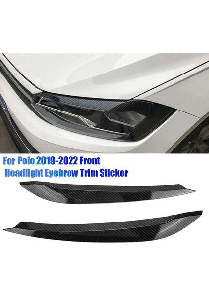 1paır Ön Far Göz Kapağı Vw Polo İçin Kaş Döşeme Etiketi 2 (Yurt Dışından) fiyatları