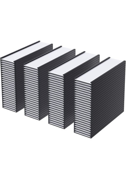 100 Paket Manyetik Etiket Tutucu C Kanalı Manyetik Etiket (Yurt Dışından)