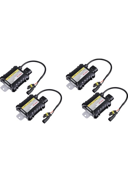4x 55W Hid Bi Xenon Balast 12V Dijital Ince Balast H1 H3 (Yurt Dışından)