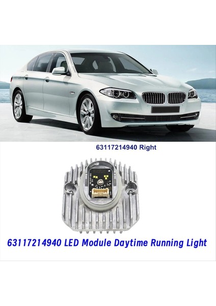 Sağ Ön Far Melek Gözleri Işık Kaynağı 63117214940 Bmw İçin 5 G30 G31 G38 16-2018 LED Gündüz Çalışma Işık Modülü (Yurt Dışından) fırsatları