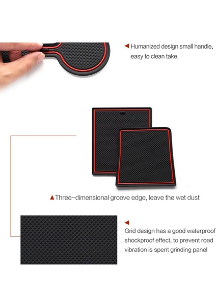 Bmw X1 2023 Kapı Groove Pad Kupa Tutucu İç Aksesuarlar (Y (Yurt Dışından) indirimleri