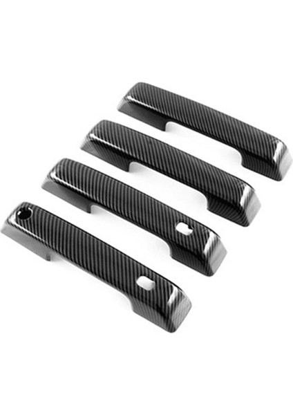 Karbon Fiber Ford Raptor F150 2021 Akıllı Kapı Tutucu Kapağı (Yurt Dışından)