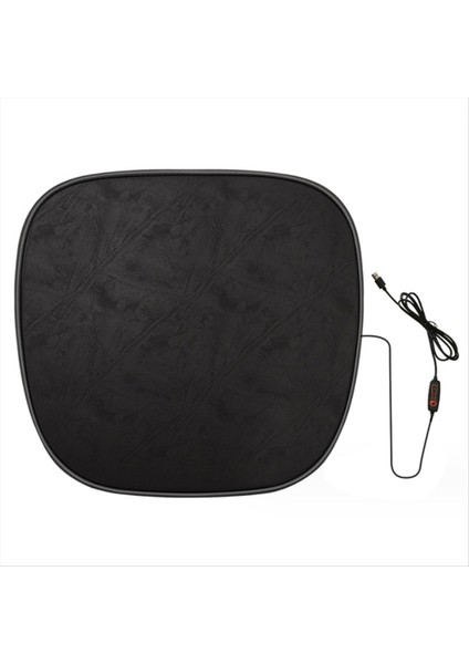 Isıtmalı Araba Koltuk Kapağı Isıtma Elektrikli Araba Koltuğu Yastık Sıcak Kış USB Daha Hafif Isıtma Yastıklarını Koru (Yurt Dışından)