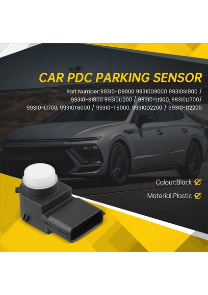 Araba Radar Pdc Park Sensörü 99310-D9000 99310-S1800 Hyun (Yurt Dışından) fırsatları