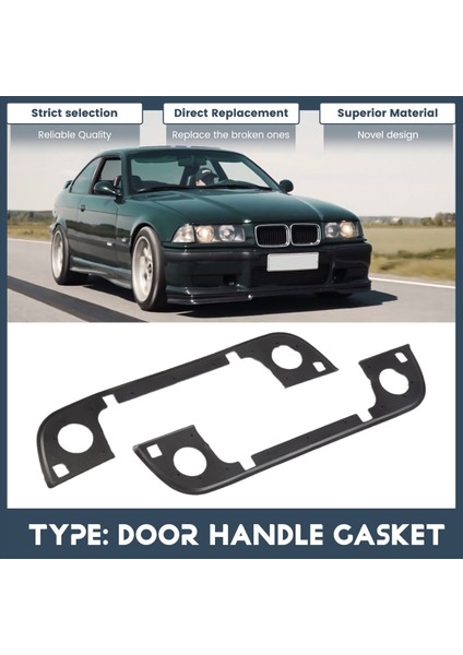 Araba Sol Sağ Kapı Kolu Kauçuk Conta Conta For-Bmw E36 E3 (Yurt Dışından) indirimleri