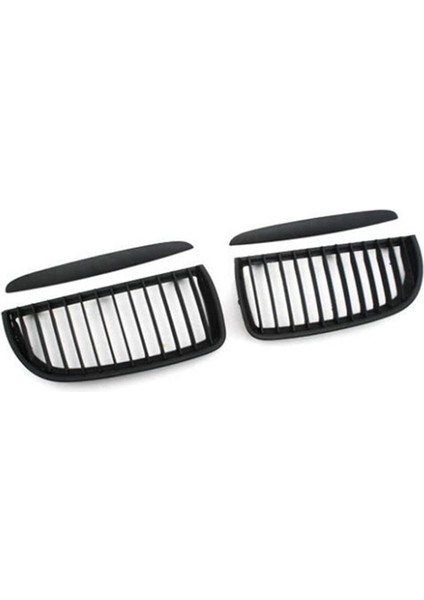 Bmw 3 Serisi E90 E91 2005-2008 İçin Araba Mat Siyah Ön(Yurt Dışından)