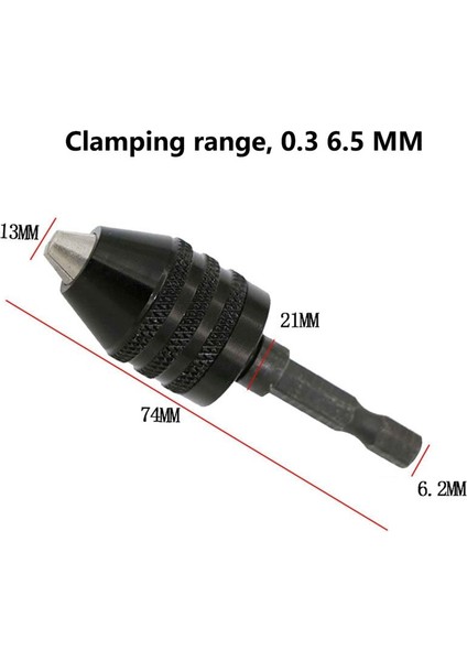 0 3-6 5mm Hızlı Değişiklik Altıgen Sap Üç Çeneli Twist Ma (Yurt Dışından) fiyatları