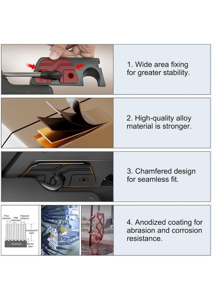 Jeep Wrangler İçin Sun Visor Onarım Kiti Jk 2018 Jl 2018- (Yurt Dışından) fiyatları