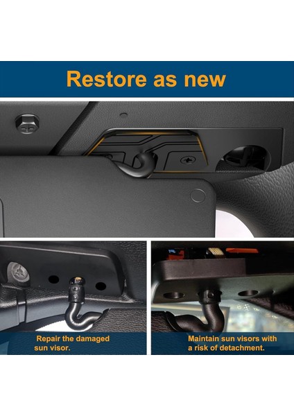 Jeep Wrangler İçin Sun Visor Onarım Kiti Jk 2018 Jl 2018- (Yurt Dışından) modelleri