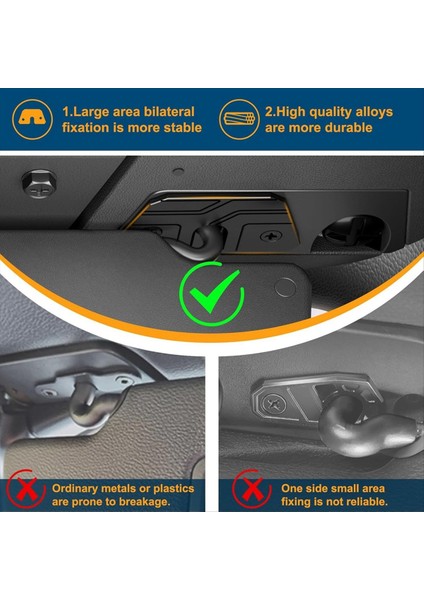 Jeep Wrangler İçin Sun Visor Onarım Kiti Jk 2018 Jl 2018- (Yurt Dışından) fırsatları