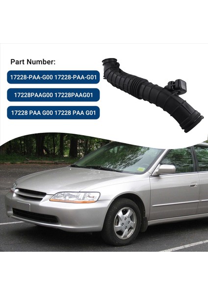 Honda Accord İçin Motor Hava Emme Hortum Tüpü 2 0l 2 3l 17228-PAA-G00 17228PAAG00 (Yurt Dışından) fırsatları